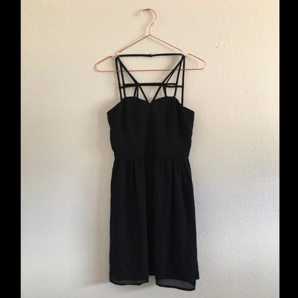 🎀 3 for $50 |  Black Strappy Dress